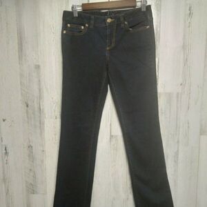TORY BURCH Women’s 26 Dark Wash Straight Leg low rise Jeans